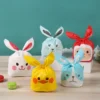 Sweets Party Goodie Packing Wedding Cake Bags Rabbit Candy Gift Bags Facial Long Ear Easter Bag - Image 2