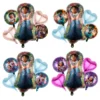 Encanto Isabella Mirabel Balloon Happy Birthday Party Decorations Baby Shower Foil Balloons Cartoon Kids Toy Globos